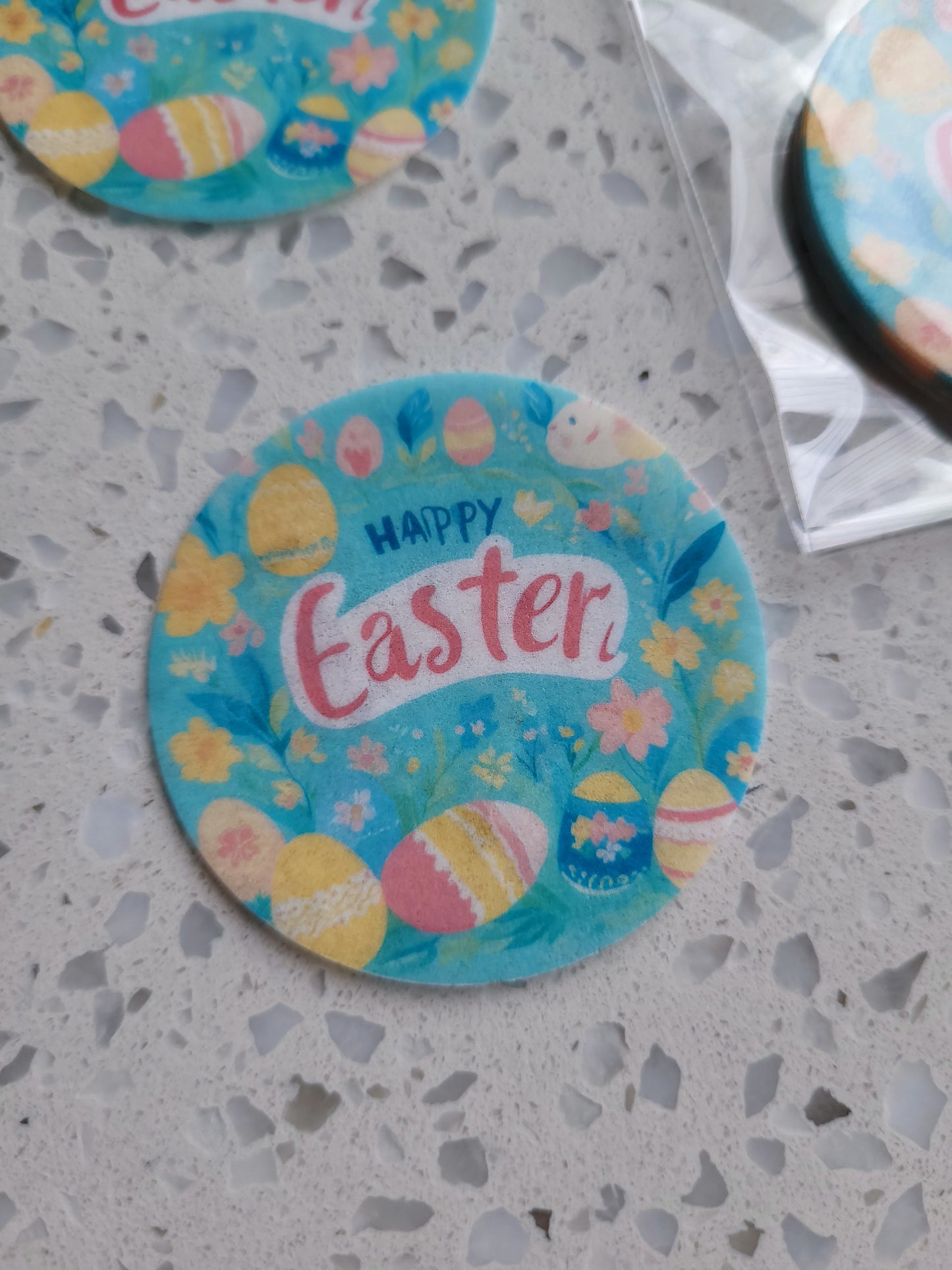 Edible Wafer Paper Pre-cut Toppers Easter #12