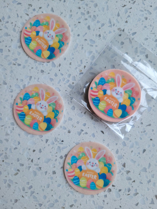 Edible Wafer Paper Pre-cut Toppers Easter #14