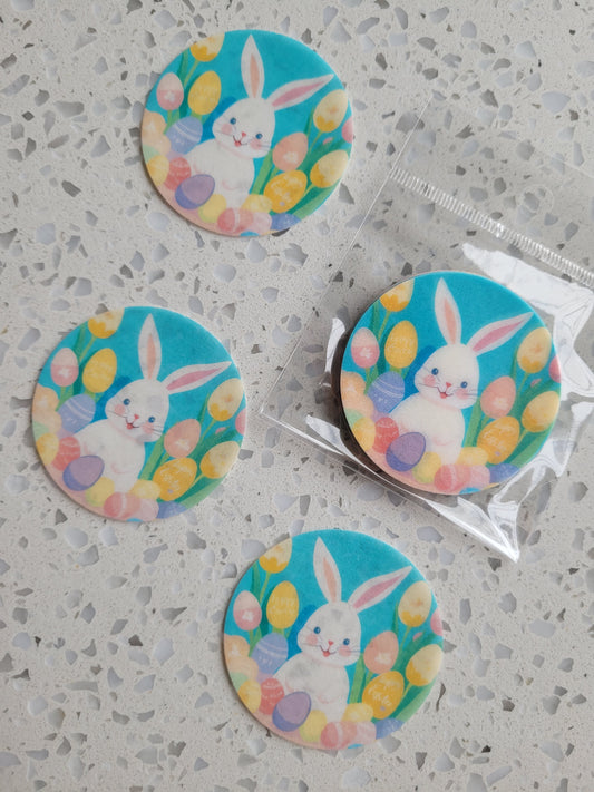 Edible Wafer Paper Pre-cut Toppers Easter #15