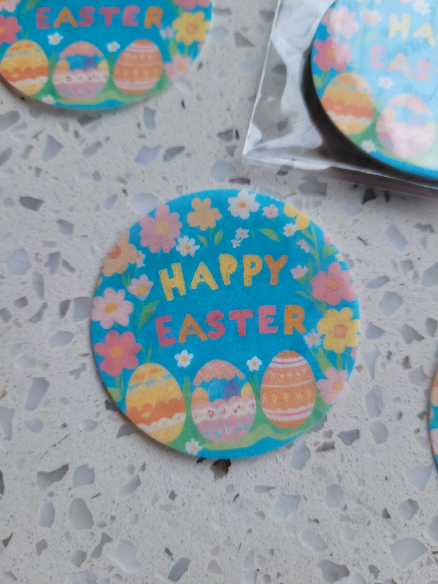 Edible Wafer Paper Pre-cut Toppers Easter #16