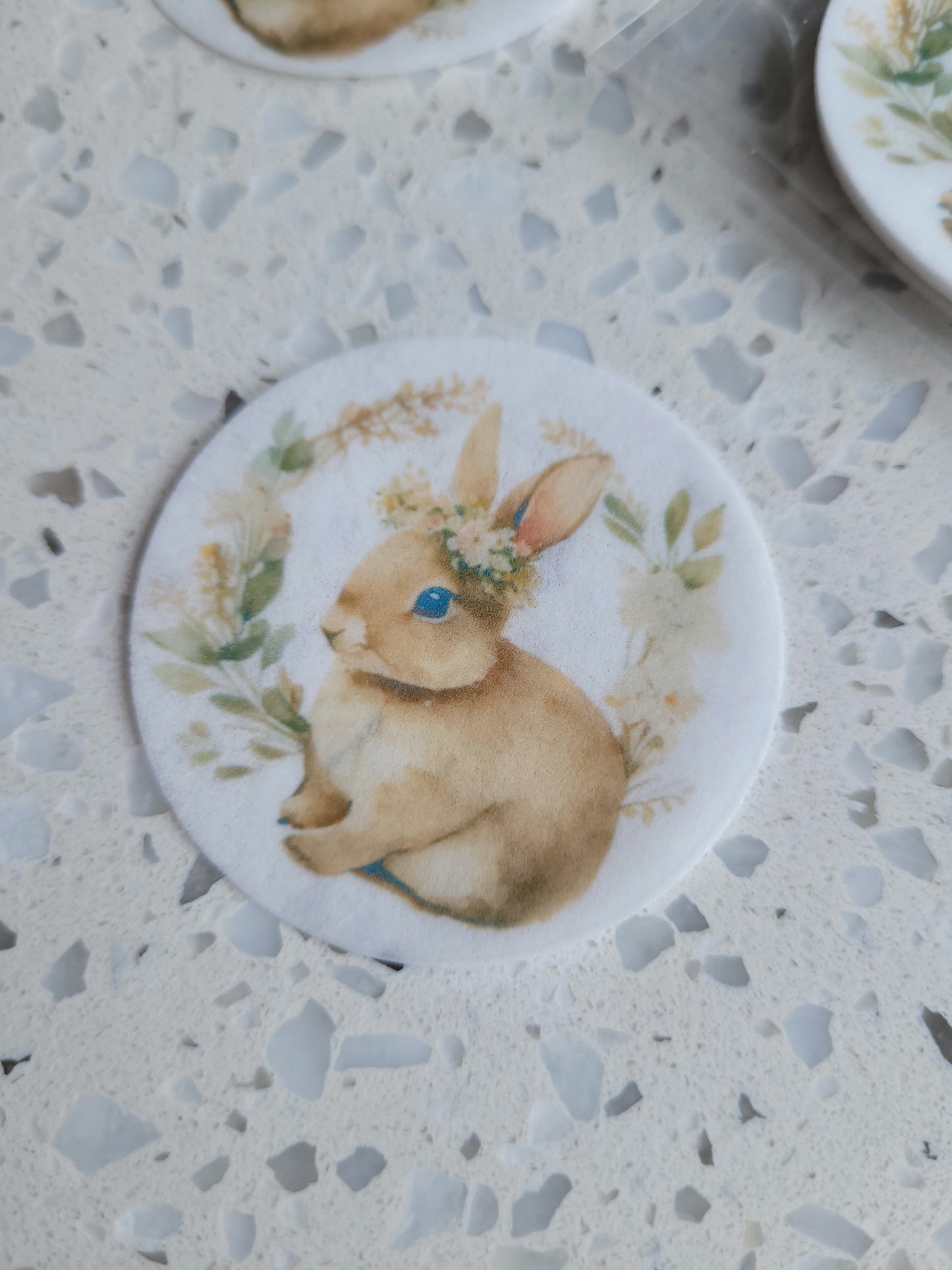 Edible Wafer Paper Pre-cut Toppers Easter #17