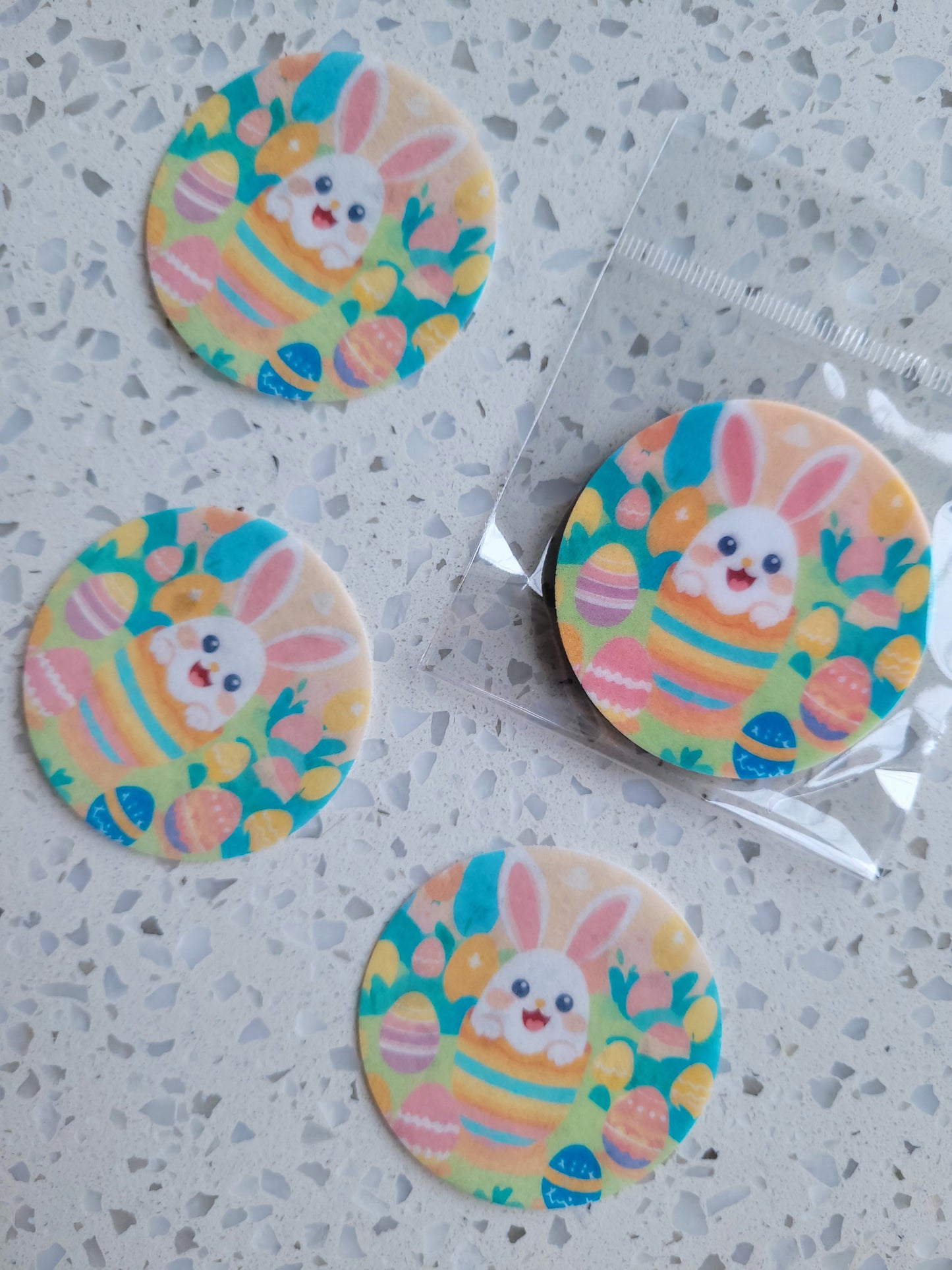 Edible Wafer Paper Pre-cut Toppers Easter #18
