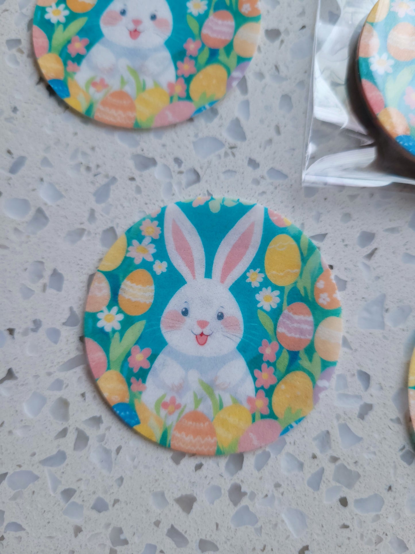 Edible Wafer Paper Pre-cut Toppers Easter #19