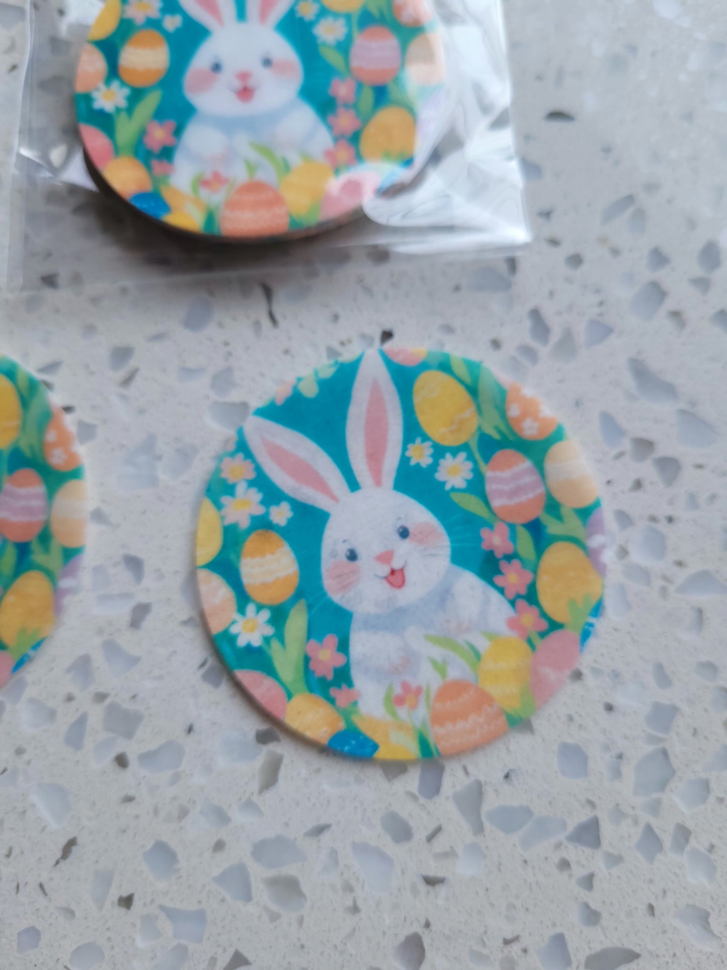 Edible Wafer Paper Pre-cut Toppers Easter #19