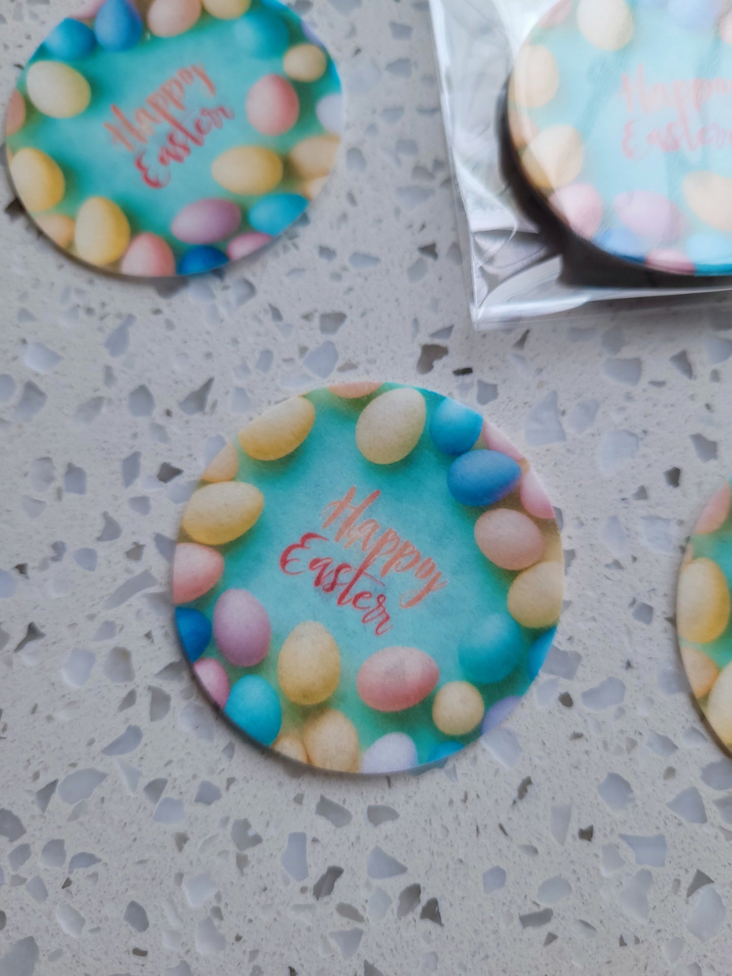 Edible Wafer Paper Pre-cut Toppers Easter #20