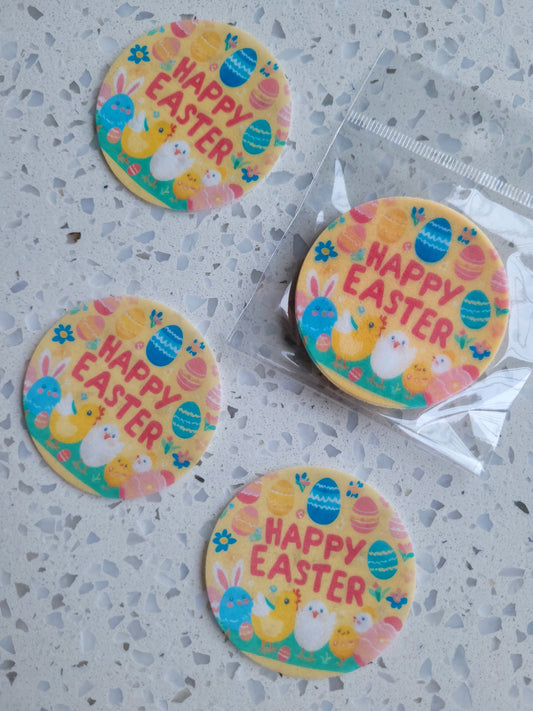 Edible Wafer Paper Pre-cut Toppers Easter #21