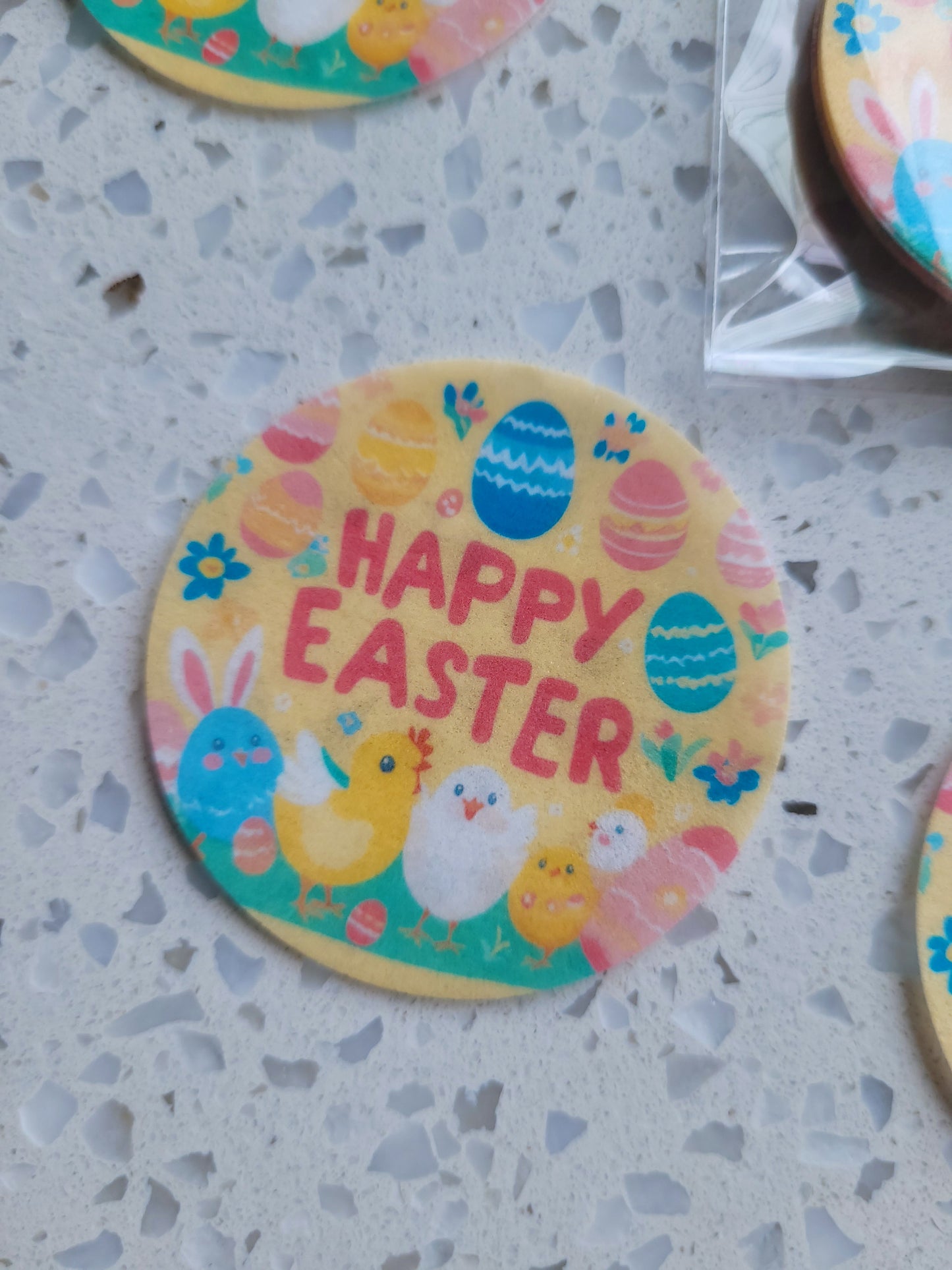 Edible Wafer Paper Pre-cut Toppers Easter #21