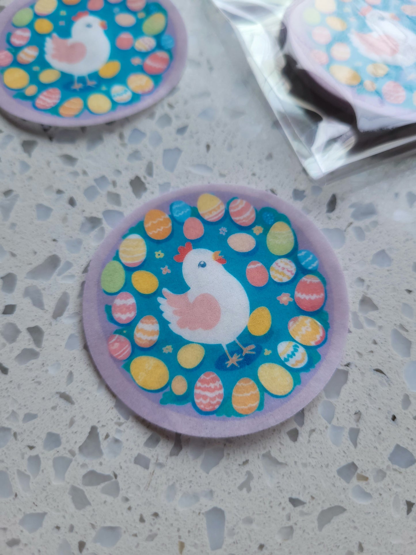 Edible Wafer Paper Pre-cut Toppers Easter #22