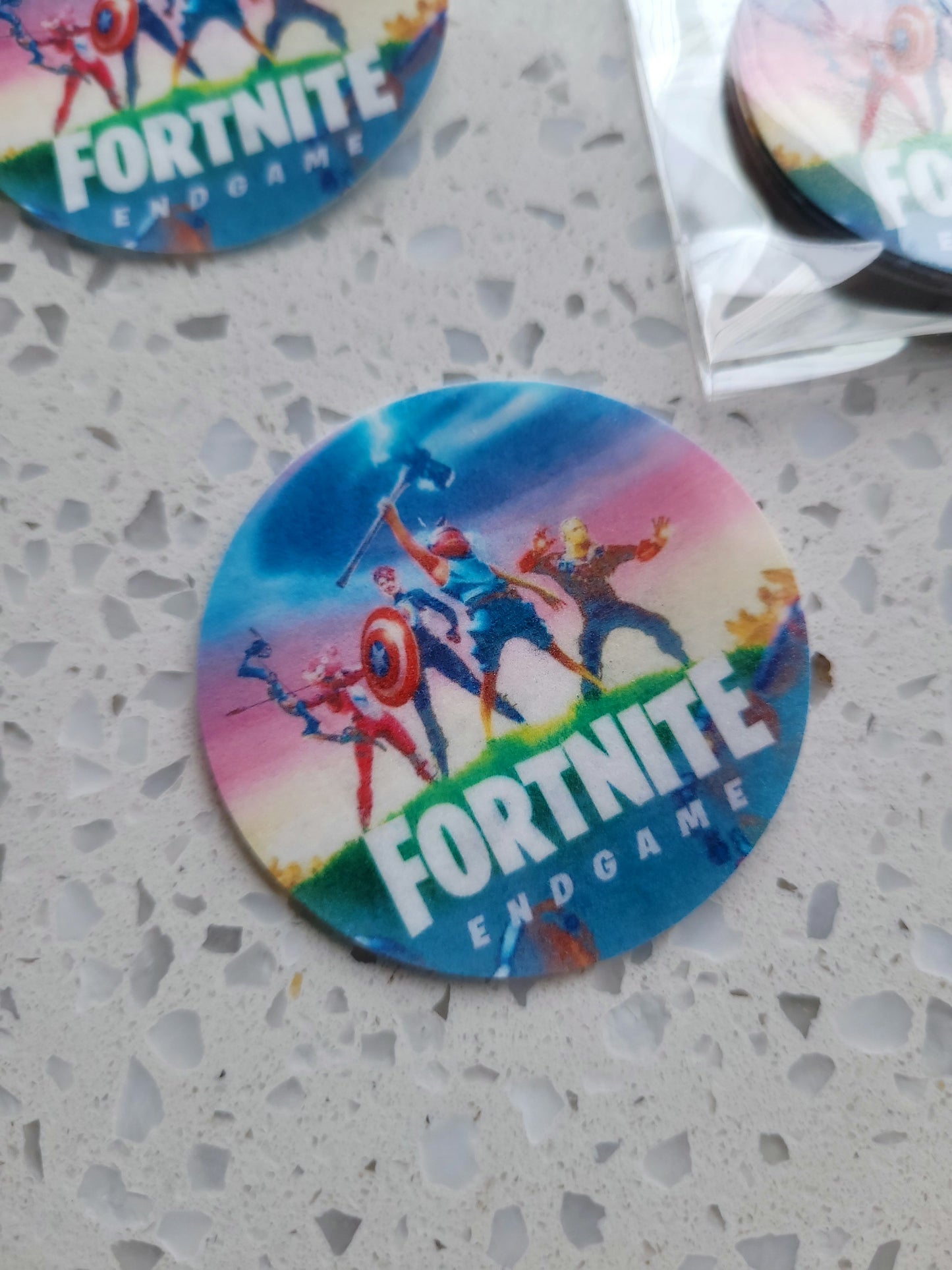Edible Wafer Paper Pre-cut Toppers Fortnite #02
