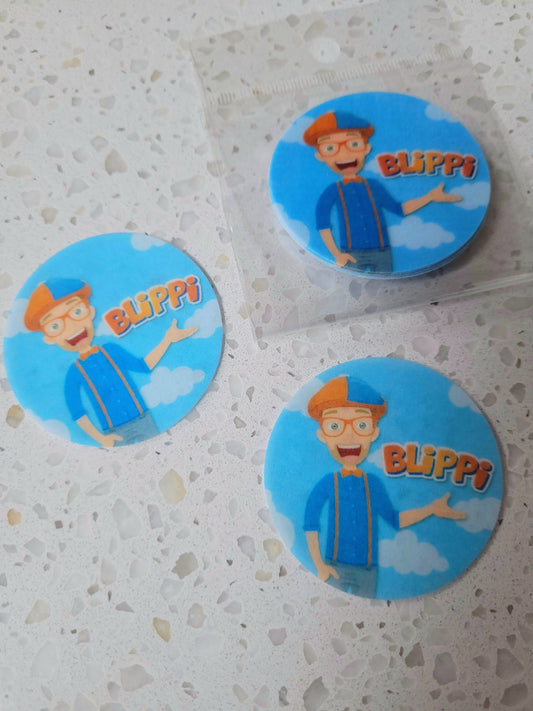 Edible Wafer Paper Pre-cut Toppers Blippi #01