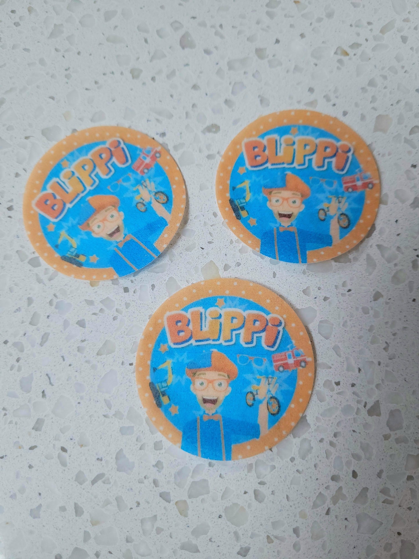 Edible Wafer Paper Pre-cut Toppers Blippi #02