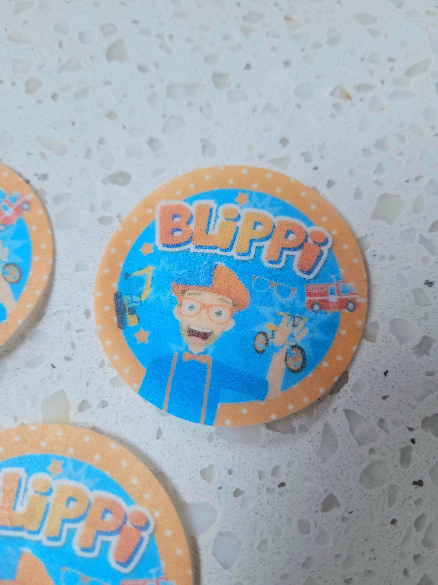 Edible Wafer Paper Pre-cut Toppers Blippi #02
