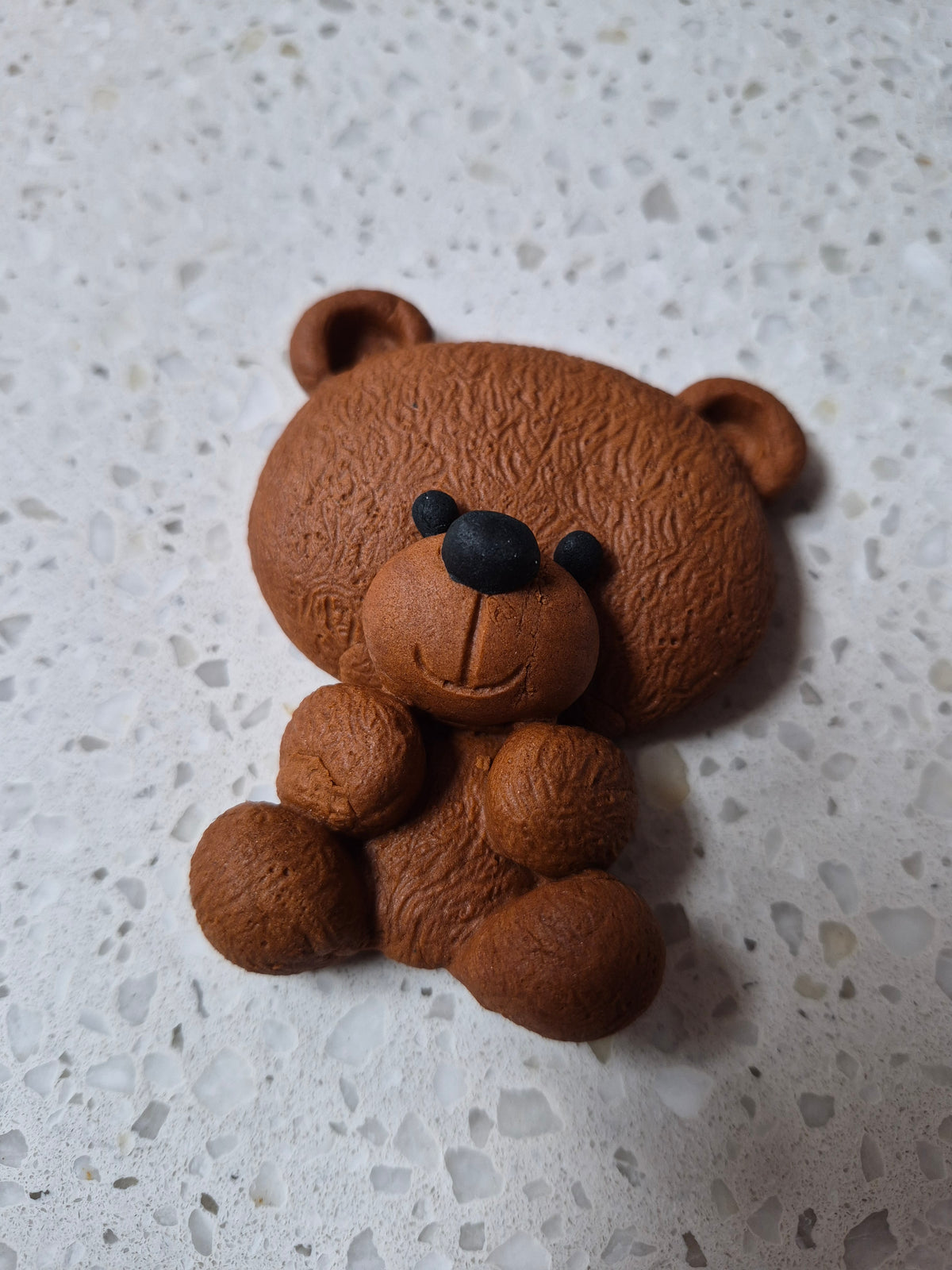 Bear Chocolate Brown 1pcs Edible Cake Decorations