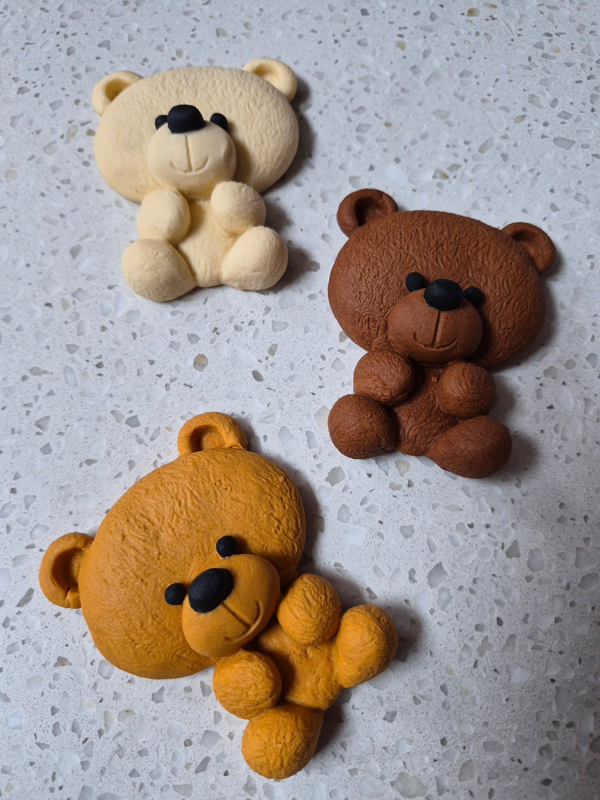 Bear Chocolate Brown 1pcs Edible Cake Decorations
