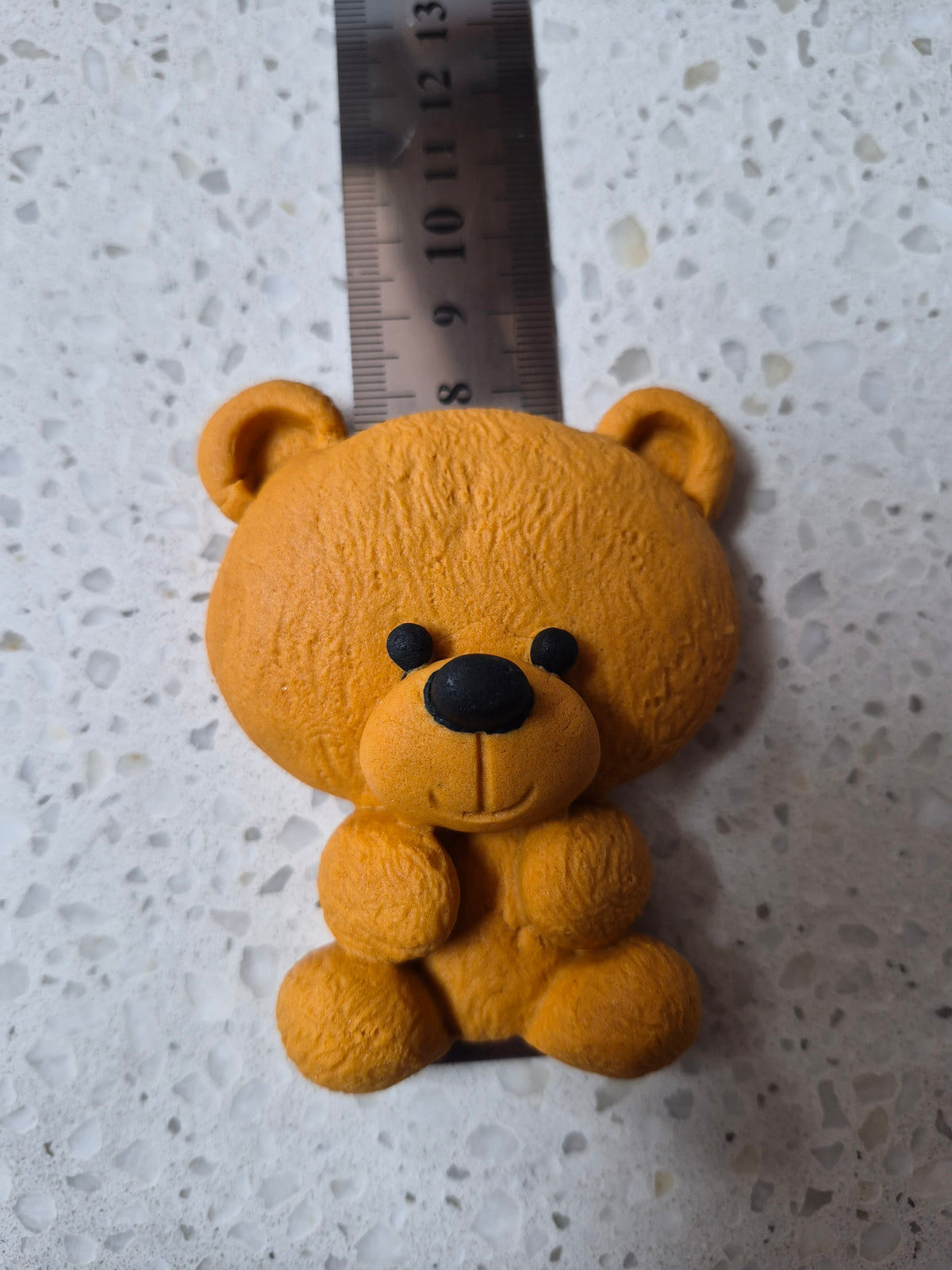 Bear Golden Brown 1pcs Edible Cake Decorations