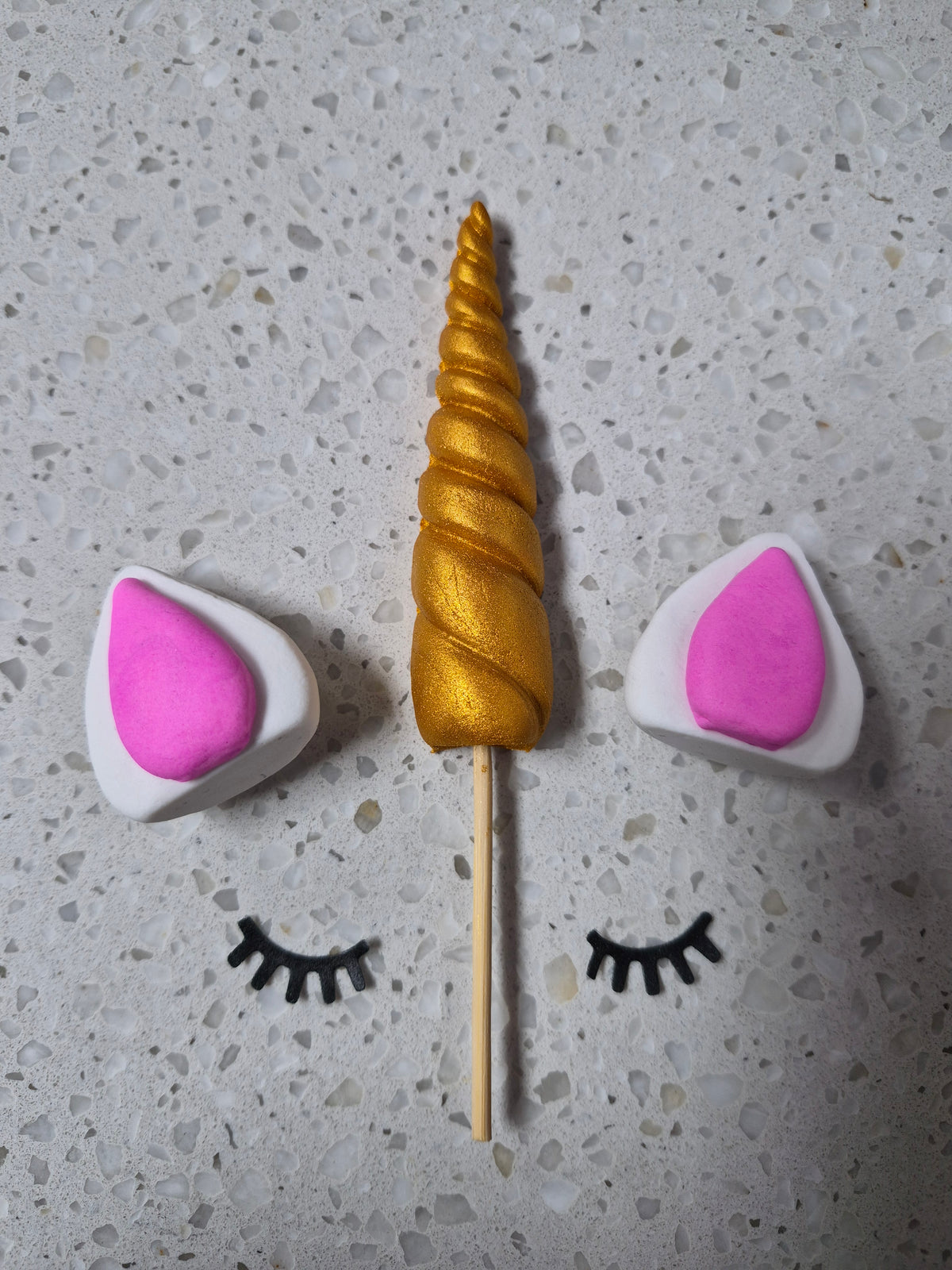 Unicorn Set 11pcs Edible Cake Decorations