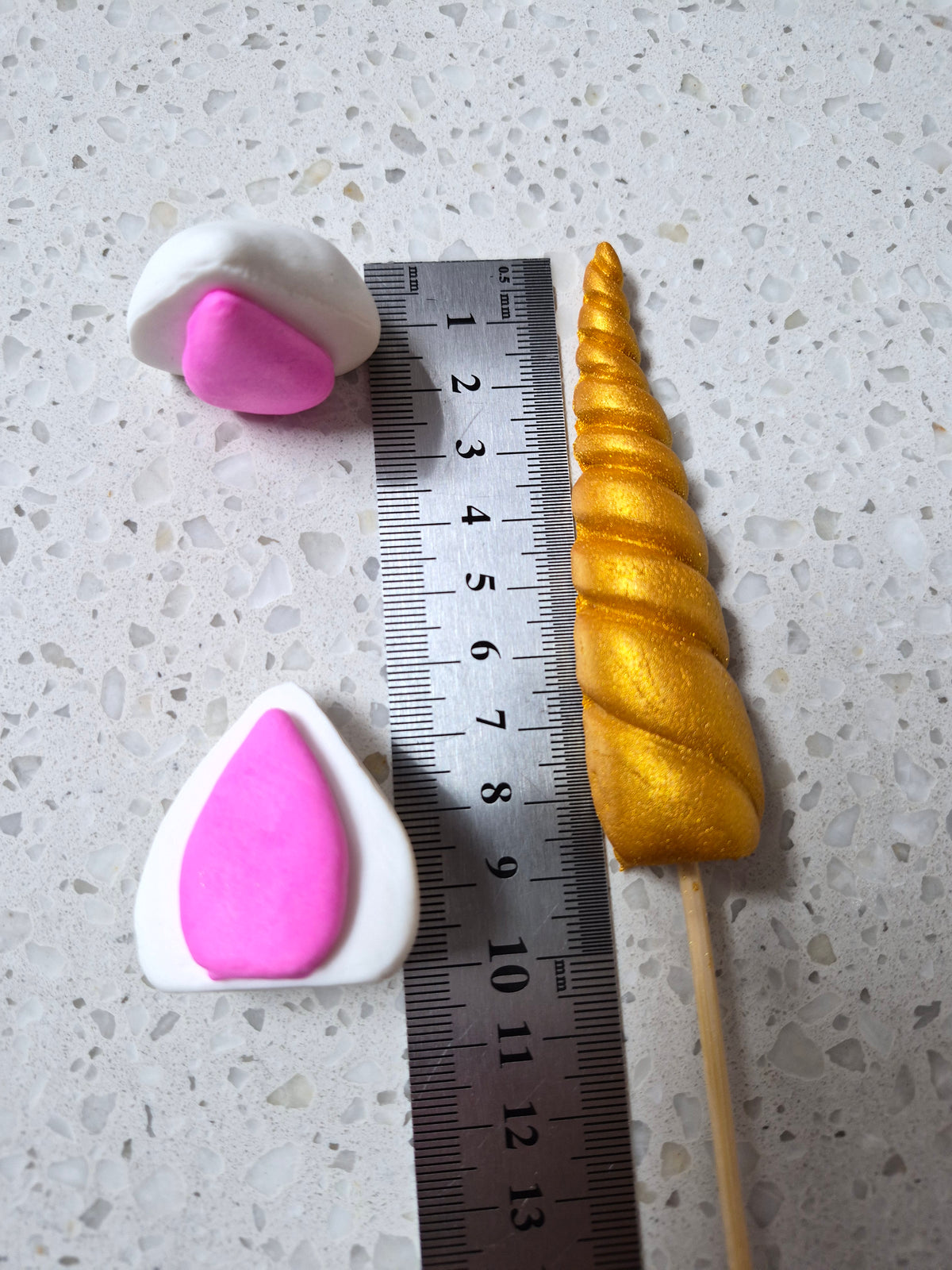 Unicorn Set 11pcs Edible Cake Decorations