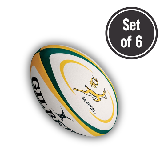 Rugby Ball Length 3cm Edible Wafer Paper Cutouts - Set of 6