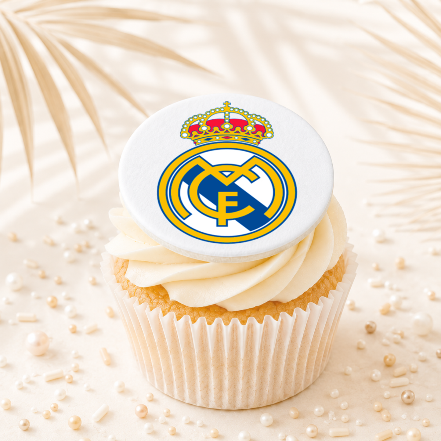 Soccer MFC Cupcake Topper Edible Cake Decorations