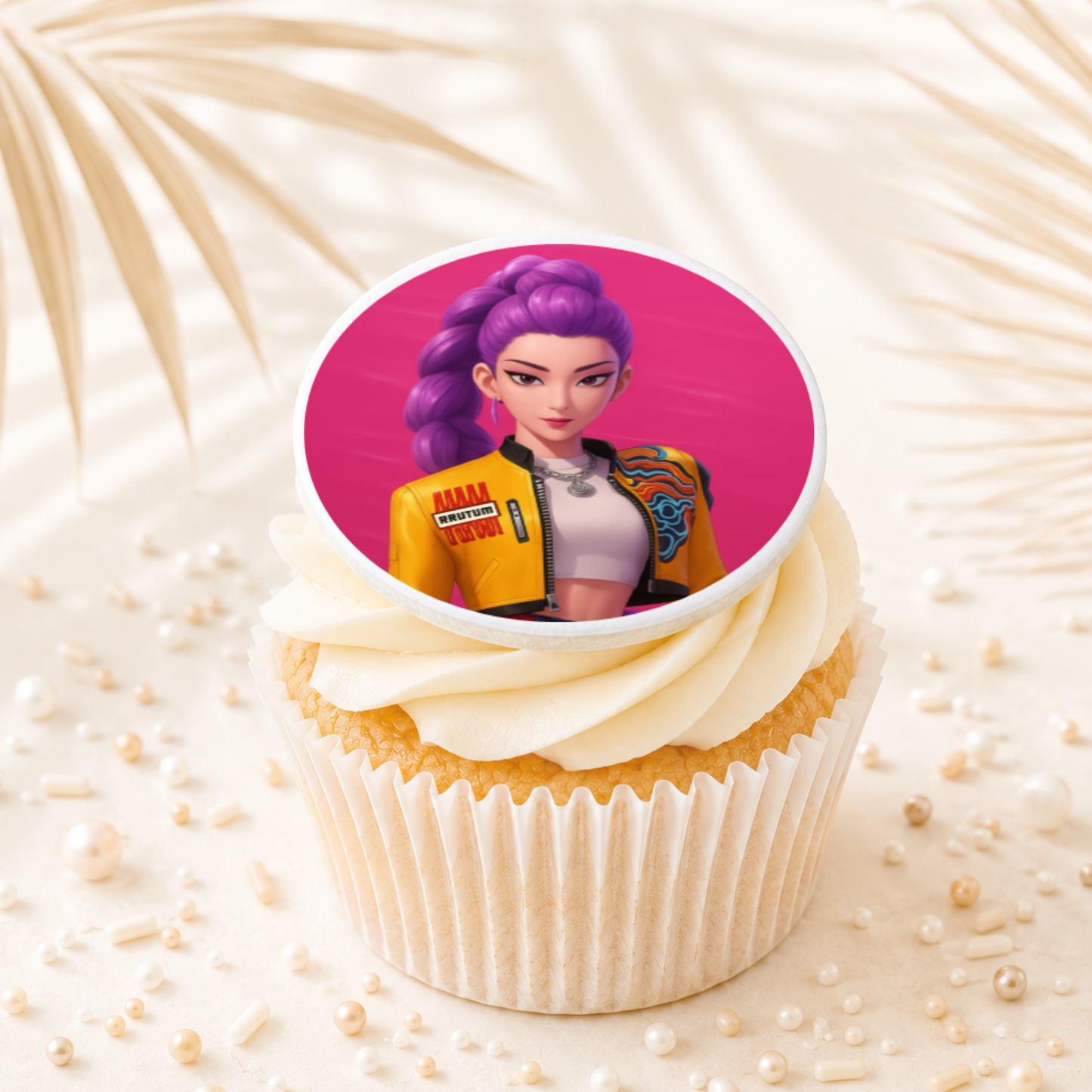 K Pop Demon Hunters 05 Cupcake Topper Edible Cake Decorations