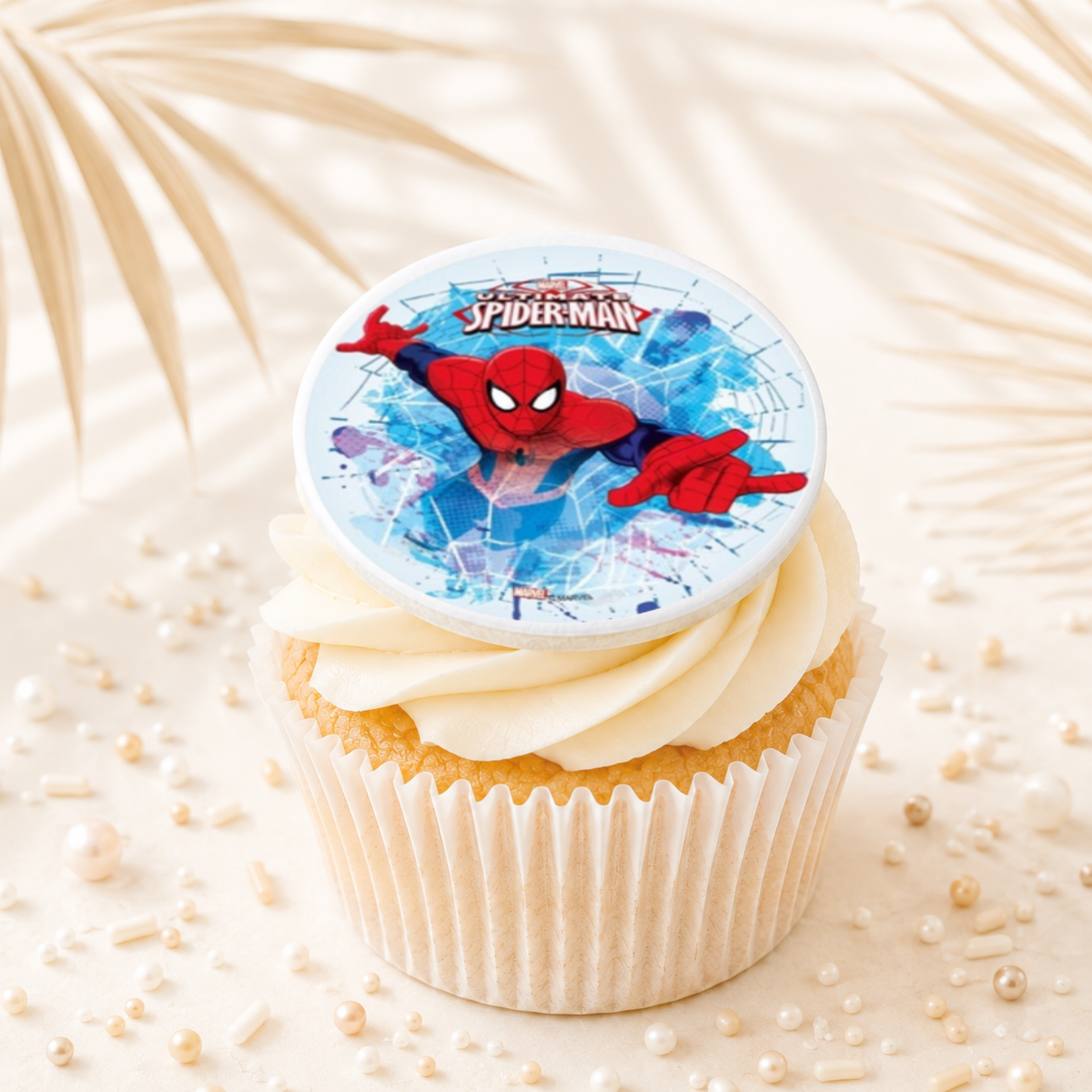 Spider man 06 Cupcake Topper Edible Cake Decorations