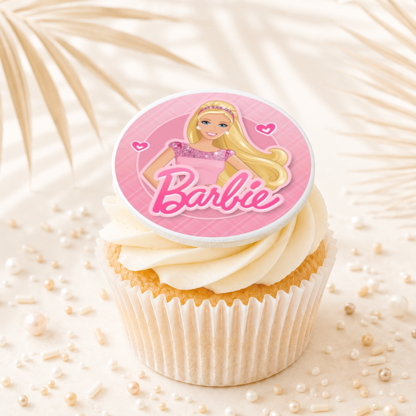 Barbie 03 Cupcake Topper Edible Cake Decorations