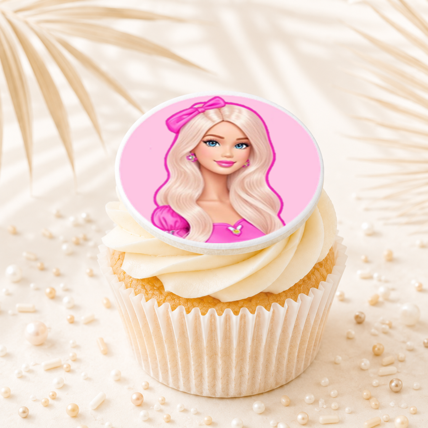 Barbie 05 Cupcake Topper Edible Cake Decorations