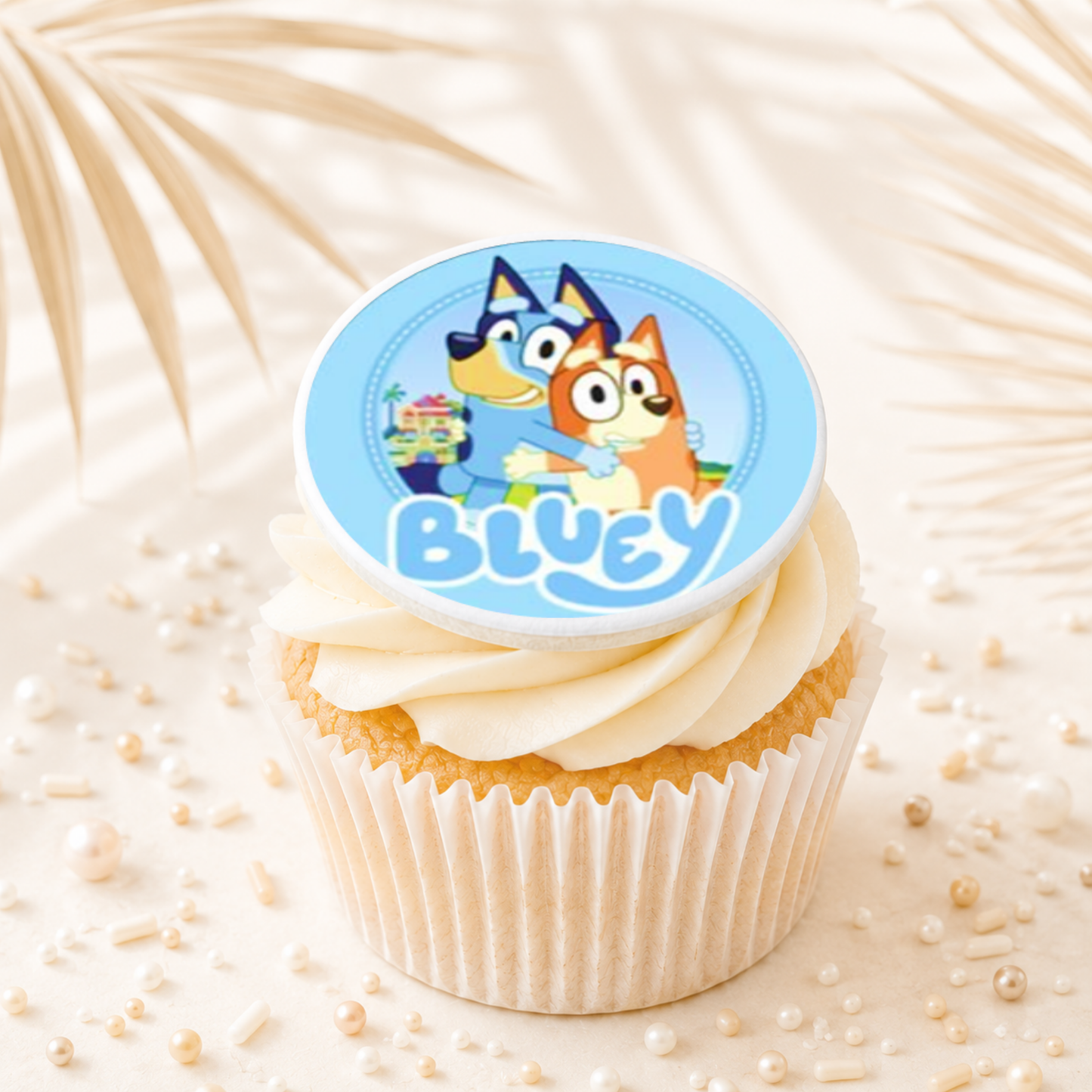 Bluey 03 Cupcake Topper Edible Cake Decorations