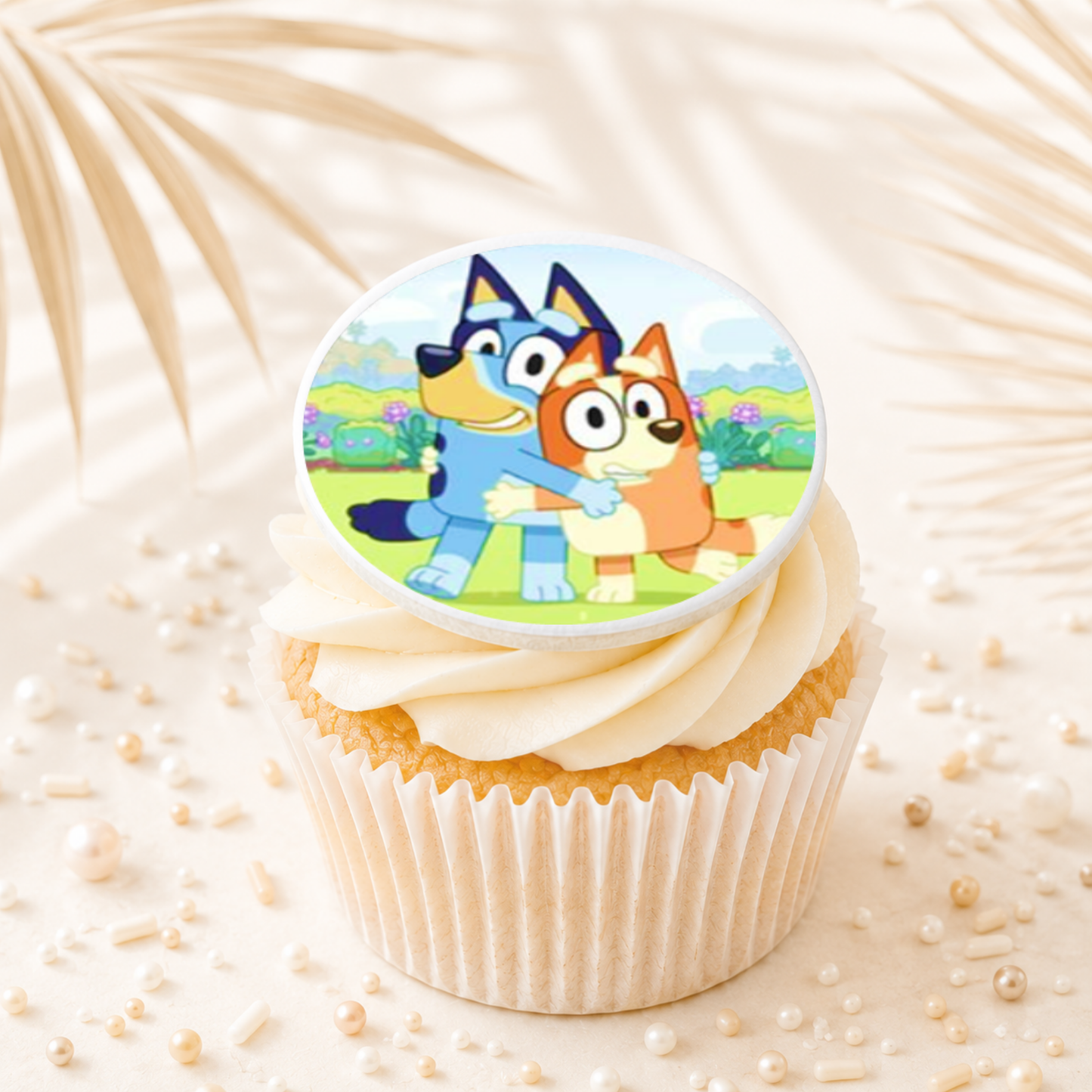 Bluey 07 Cupcake Topper Edible Cake Decorations