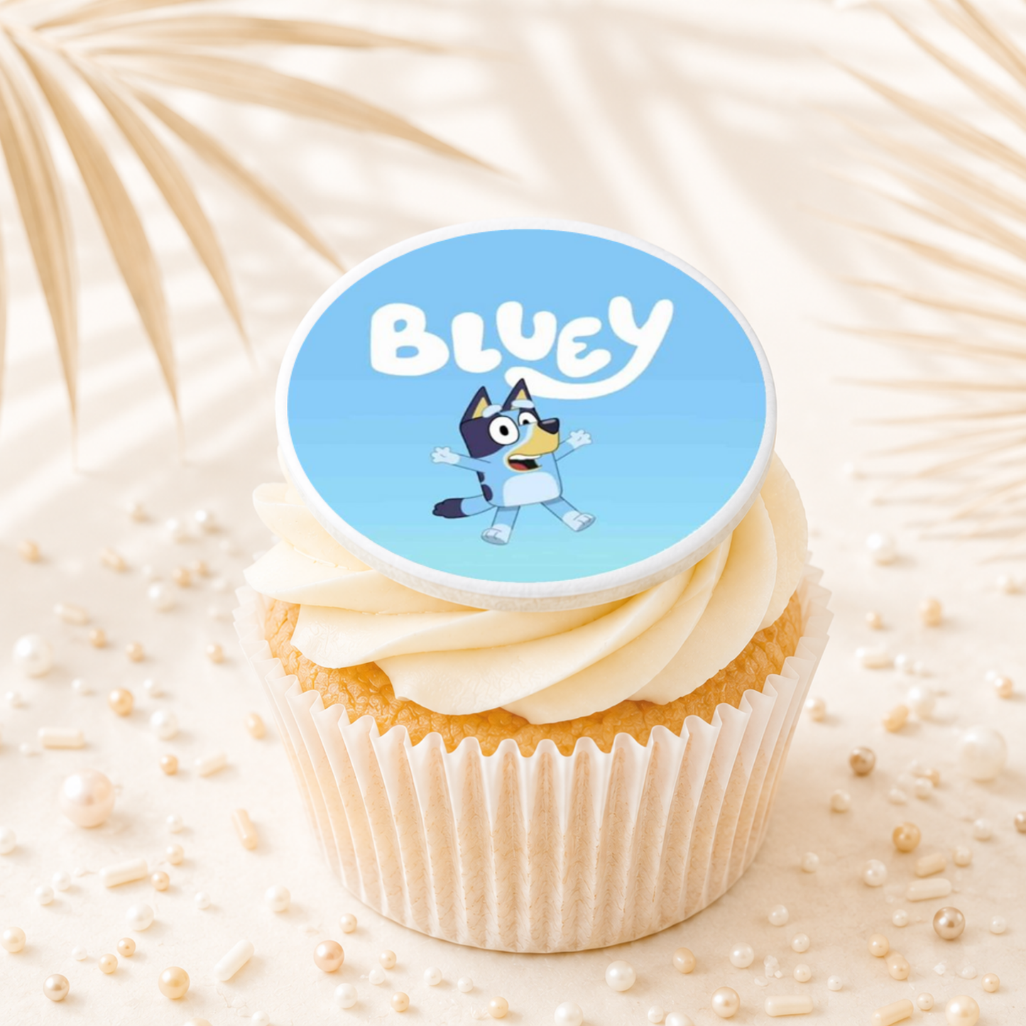 Bluey 08 Cupcake Topper Edible Cake Decorations