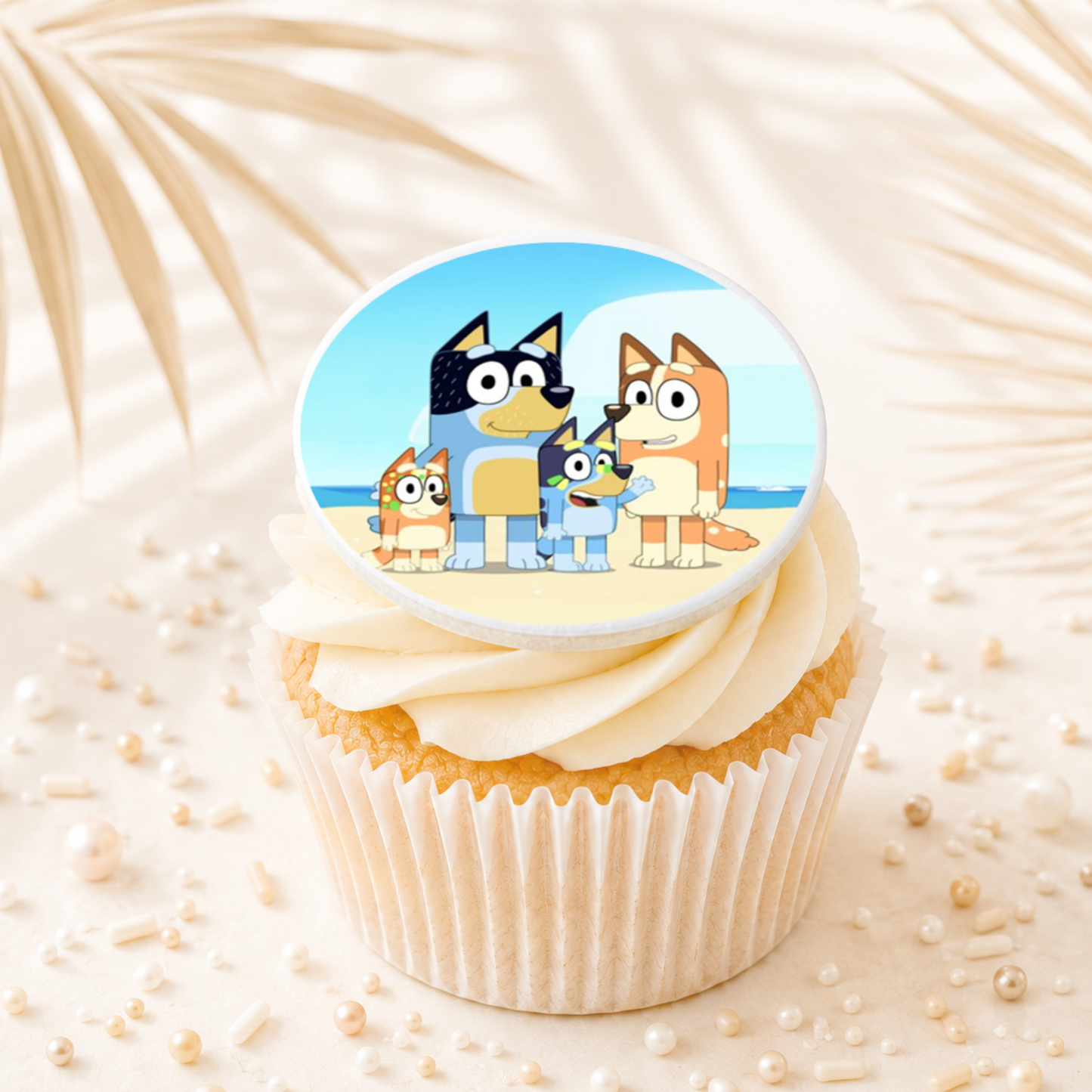 Bluey 11 Cupcake Topper Edible Cake Decorations