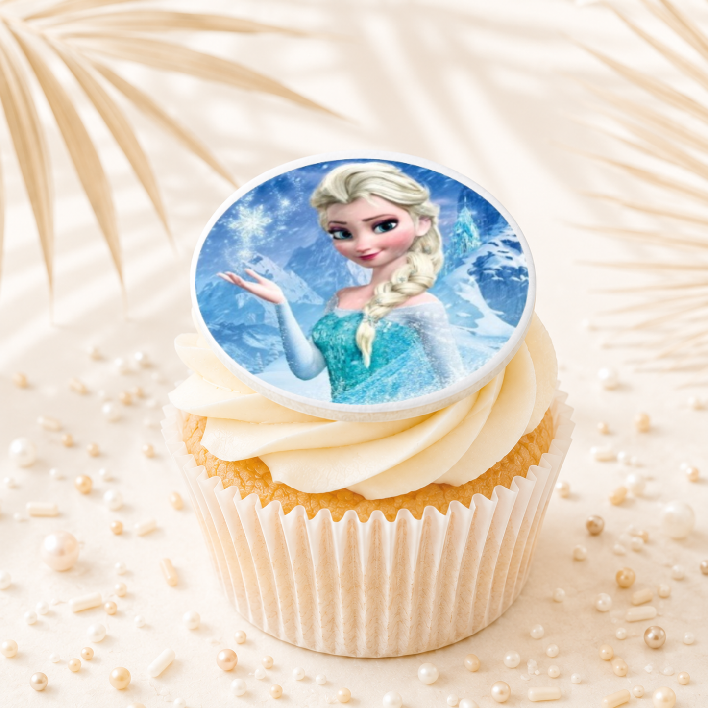 Frozen 02 Cupcake Topper Edible Cake Decorations
