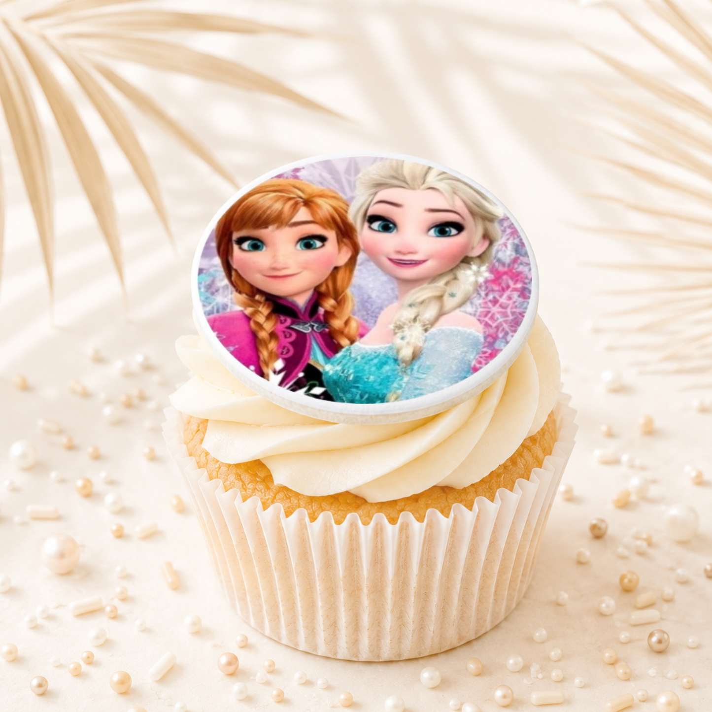 Frozen 03 Cupcake Topper Edible Cake Decorations
