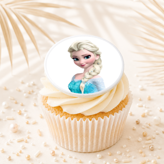 Frozen 06 Cupcake Topper Edible Cake Decorations