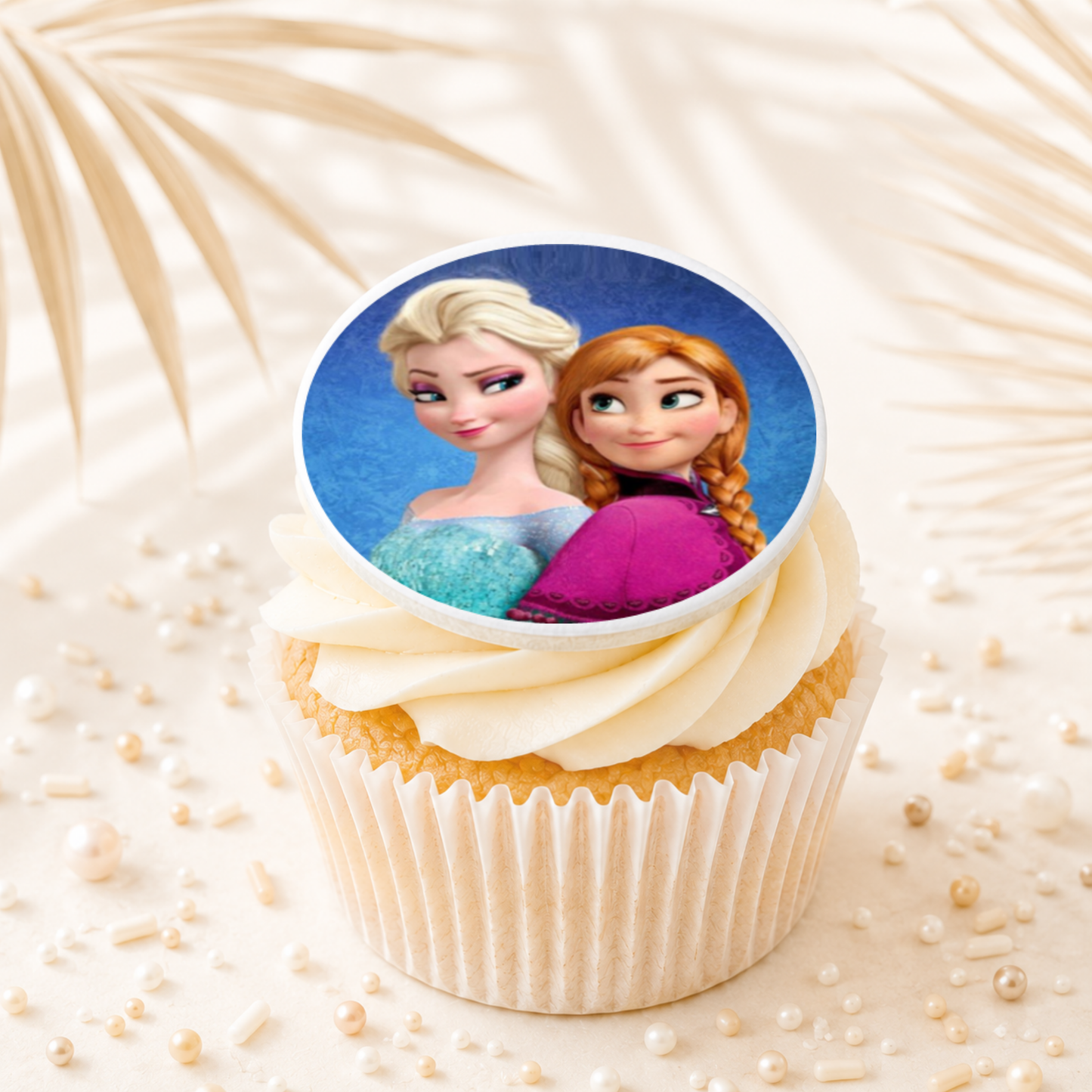 Frozen 07 Cupcake Topper Edible Cake Decorations
