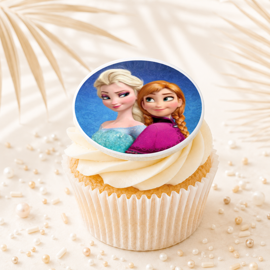 Frozen 07 Cupcake Topper Edible Cake Decorations