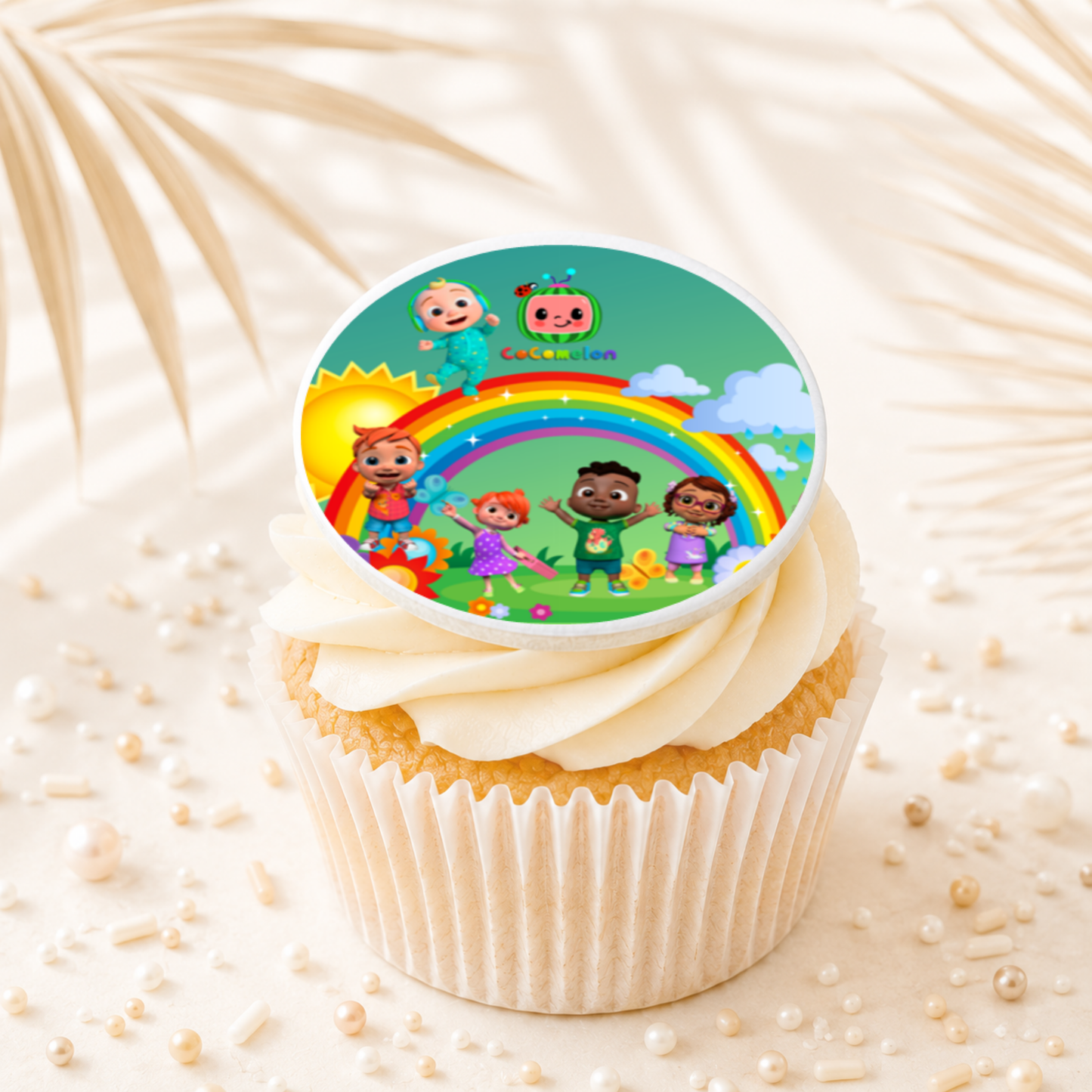 Cocomelon 11 Cupcake Topper Edible Cake Decorations