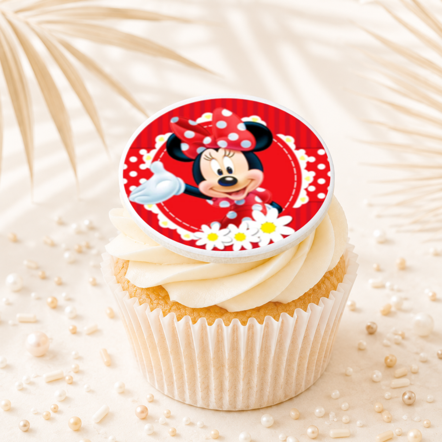 Minnie Mouse 11 Cupcake Topper Edible Cake Decorations