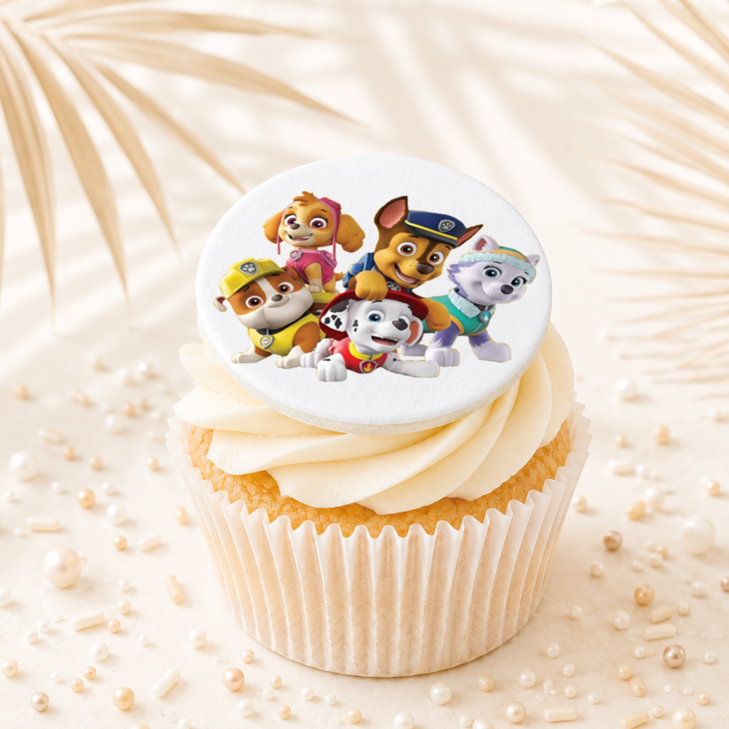 Paw Patrol 09 Cupcake Topper Edible Cake Decorations