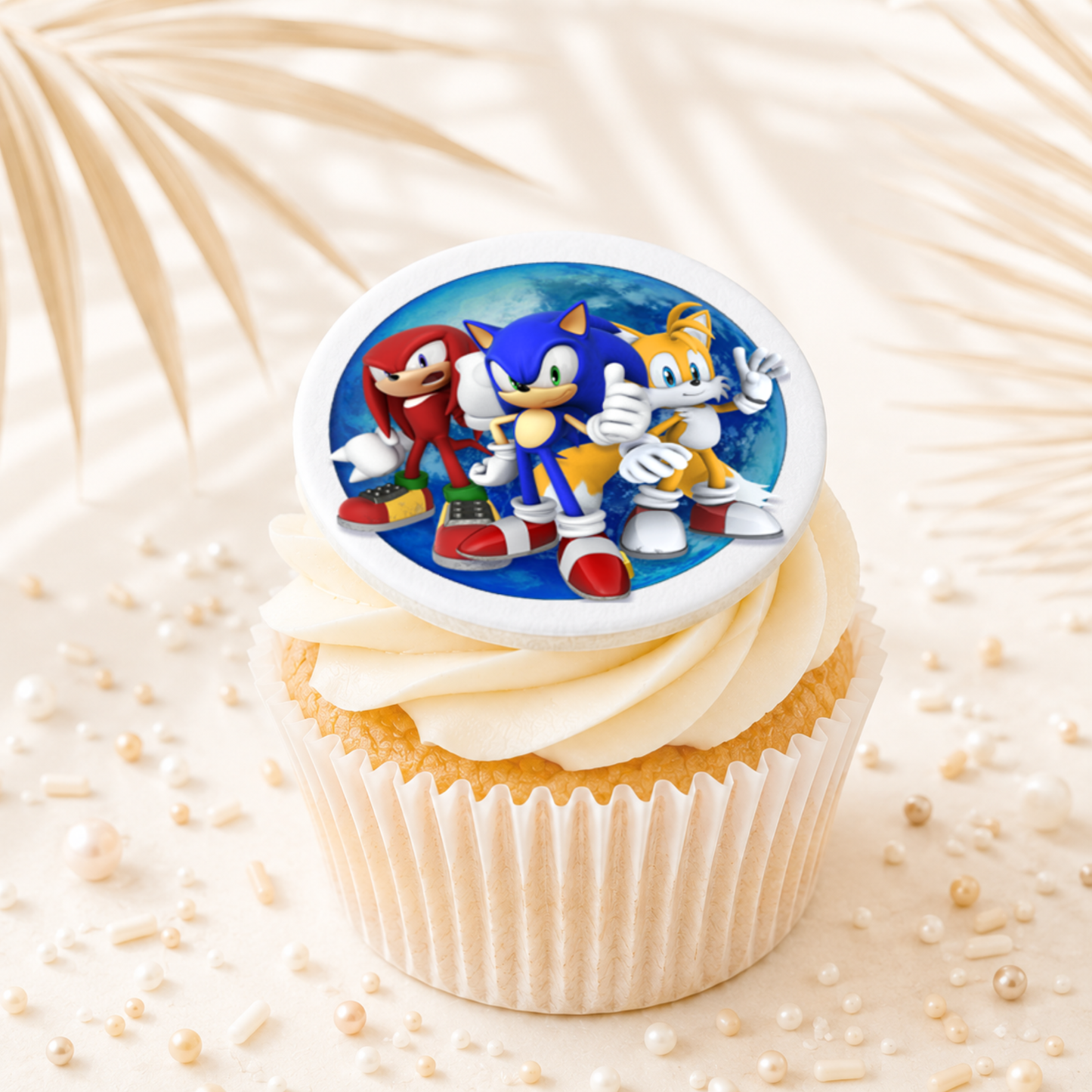 Sonic 03 Cupcake Topper Edible Cake Decorations