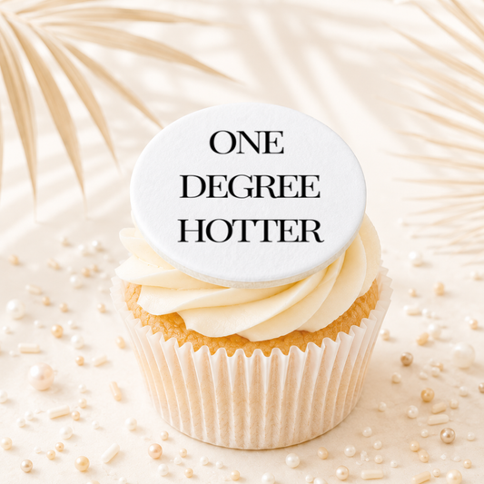 Graduation One Degree Hotter Topper Edible Cake Decorations
