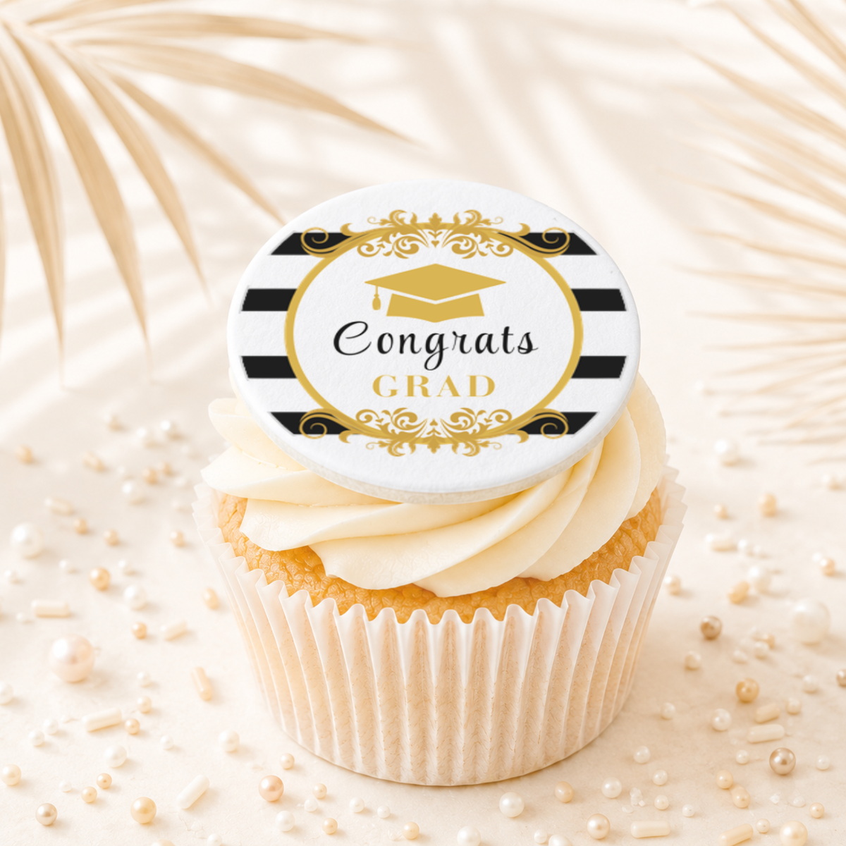 Graduation 03 Topper Edible Cake Decorations
