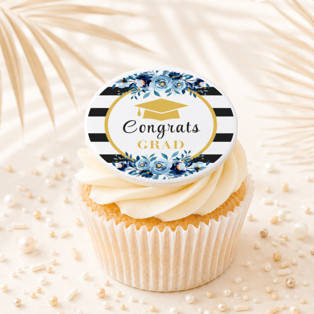 Graduation 04 Topper Edible Cake Decorations
