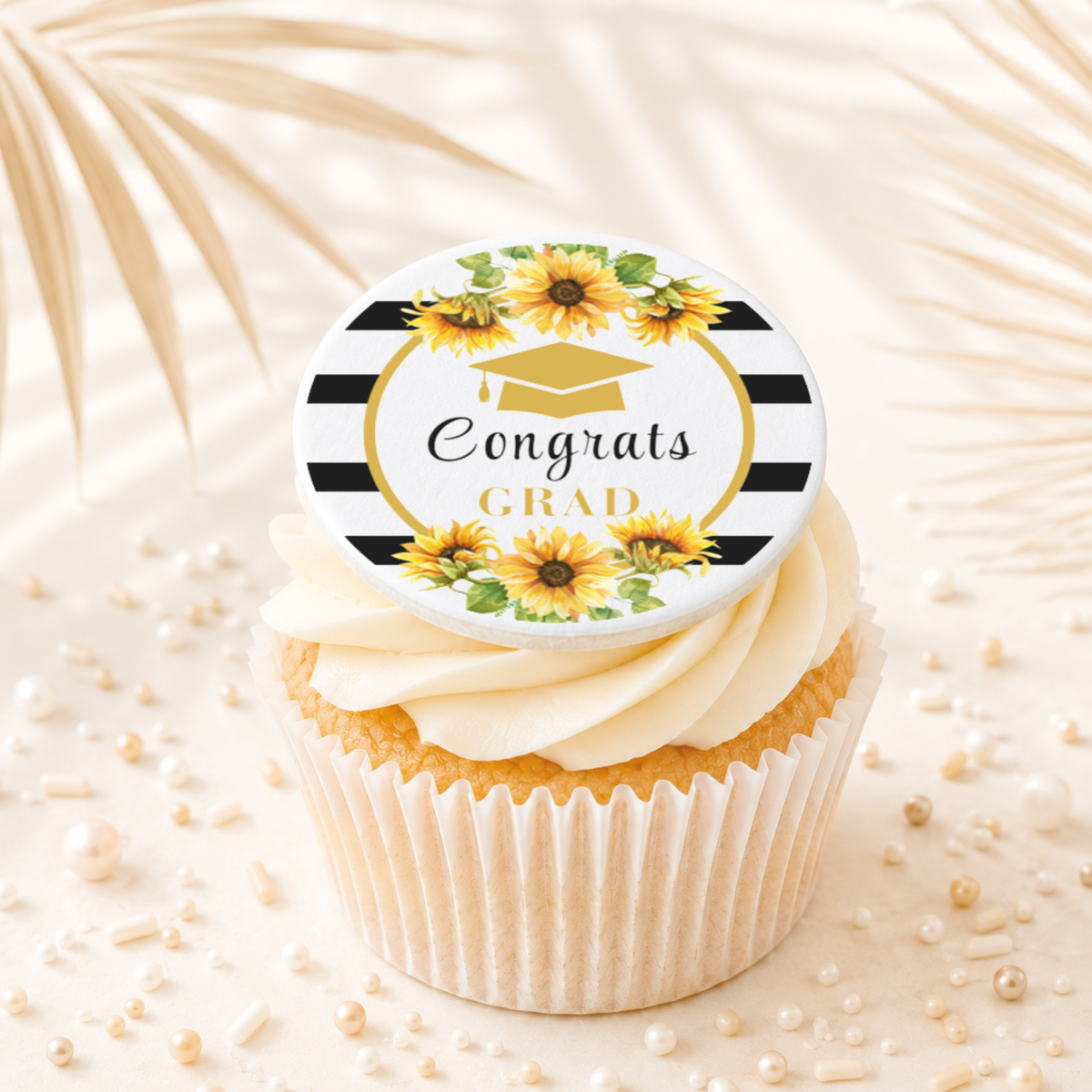 Graduation 05 Topper Edible Cake Decorations